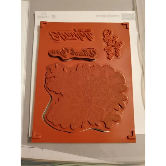 STAMPIN UP HEARTFELT BLOOMS STAMP SET - RETIRED - Picture 2 of 2